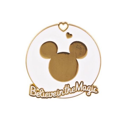 MAGNETE ICONA MICKEY D4.5 ORO-BIANCO